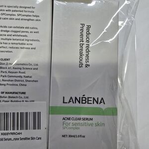 LANBENA Acne Clear Serum For Sensitive Skin SP Complex Face Serum Lot Of 7 0084‎